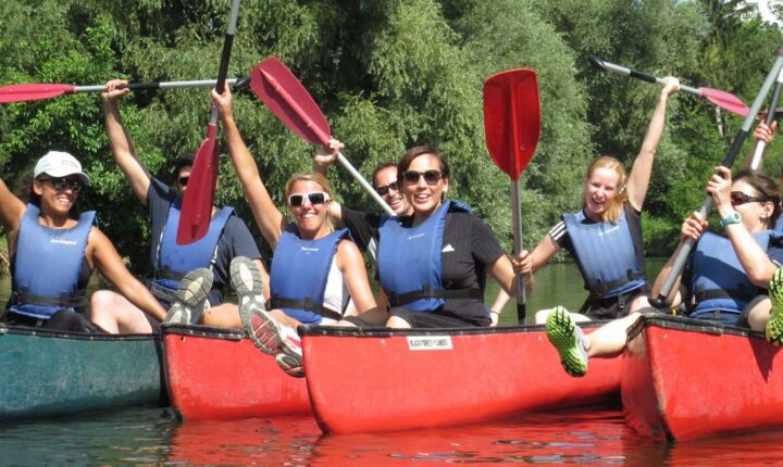 TeamEvent - 1 Tag Kanufahrt auf dem Neckar und Grillen